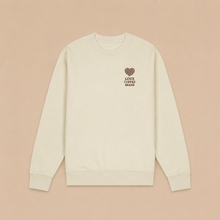 The Love Coffee Beans Iconic Unisex Crew Neck Sweatshirt