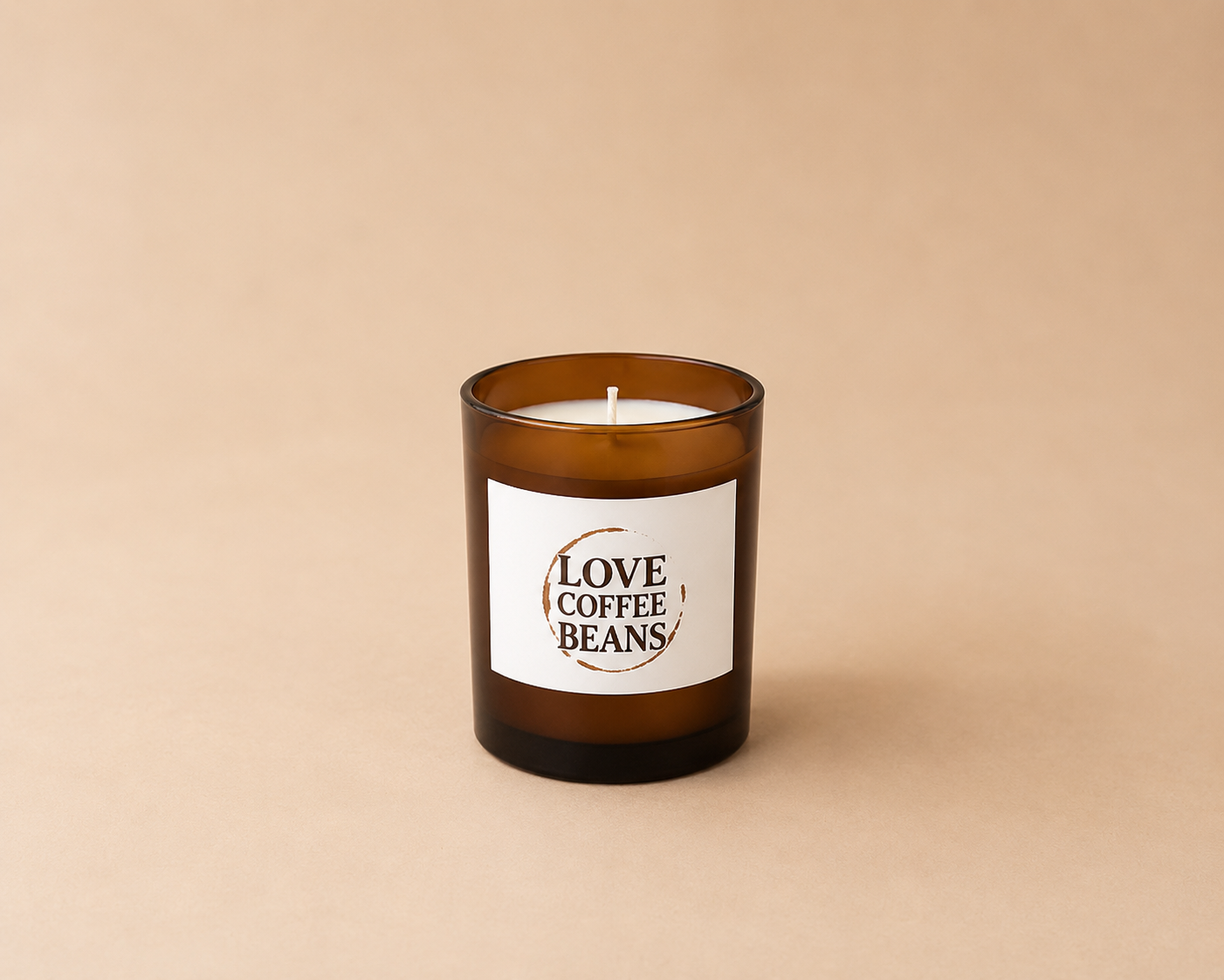 Love Coffee Beans Koffie Geurkaarsen